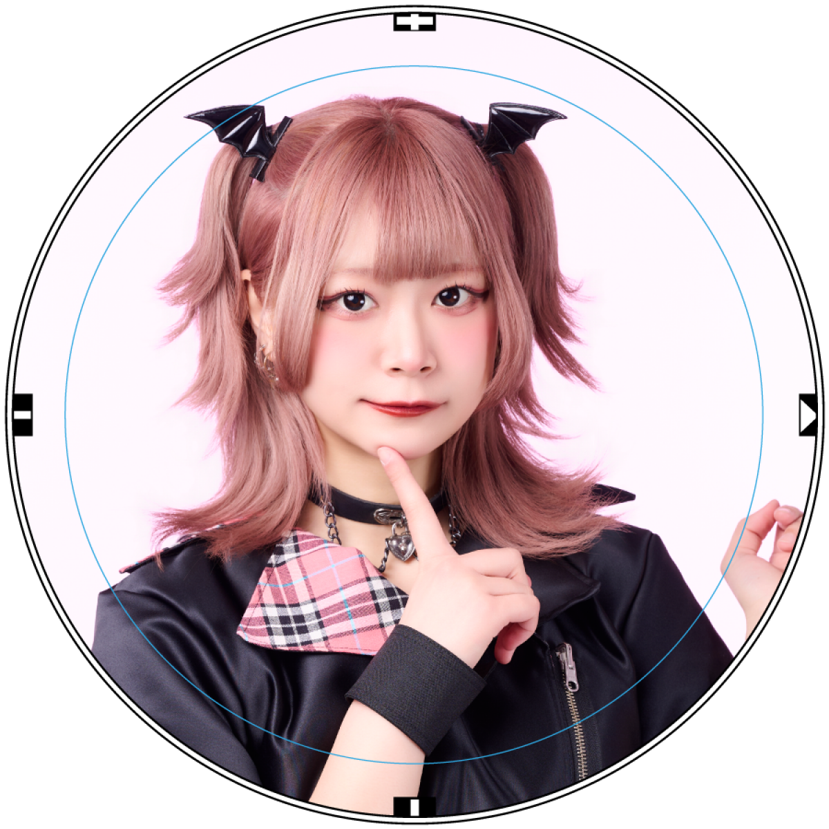 【愛音つゆ】缶バッジセット